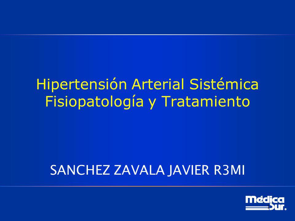 Hipertensión secundaria hci